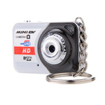 Máy ảnh kỹ thuật số HD siêu nhỏ gọn X6 cho trẻ em có móc khóa, Hỗ trợ thẻ TF