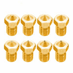 8 phụ kiện máy in 3D Bugatti đầu phun E3D-V5 V6 ren M6 vật tiêu hao đầu phun nóng, 1.75/0.2mm, 1.75/0.25mm, 1.75/0.3mm, 1.75/0.35mm, 1.75/0.4mm, 1.75/0.5mm, 1.75/0.6mm, 1.75/0.8mm, 1.75/1.0mm, 3/0.2mm, 3/0.3mm, 3/0.4mm, 3/0.5mm, 3/0.6mm, 3/0.8mm