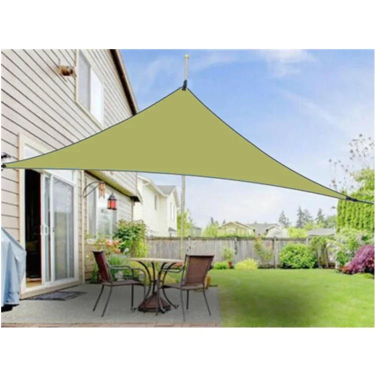 Mái che tam giác ngoài trời chống nắng đơn giản, màn trời, 3X3X3M, 4X4X4M, 6X6X6M