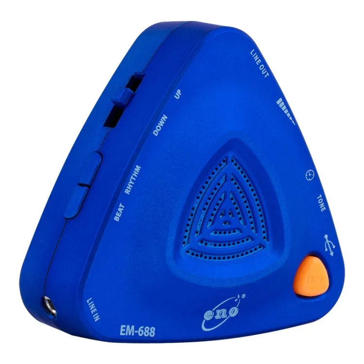 Máy đếm nhịp điện tử có thể sạc lại ENO EM-688 cho piano/guitar/trống/cổ cầm/đàn vi-ô-lông, EM-688 (Đen), EM-688 (Đỏ), EM-688 (Xanh dương)