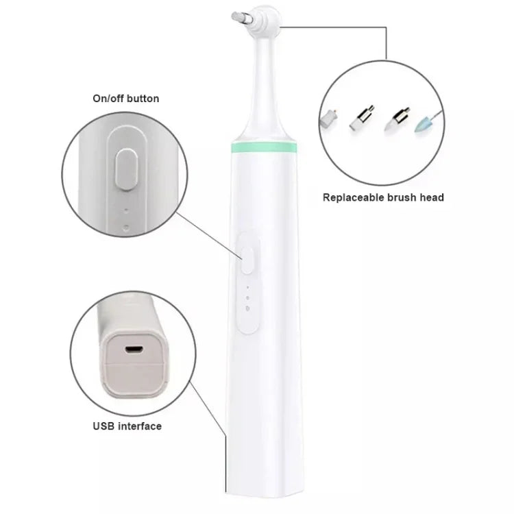Bàn Chải Đánh Răng Điện Cho Thú Cưng Dụng Cụ Đánh Bóng Răng, Làm Sạch Miệng, Loại Bỏ Mảng Bám