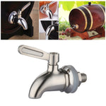 Bình đựng nước uống, vòi rượu thùng, vòi inox cho cà phê nước ép, kích thước 12mm, 16mm