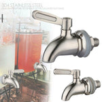 Bình đựng nước uống, vòi rượu thùng, vòi inox cho cà phê nước ép, kích thước 12mm, 16mm