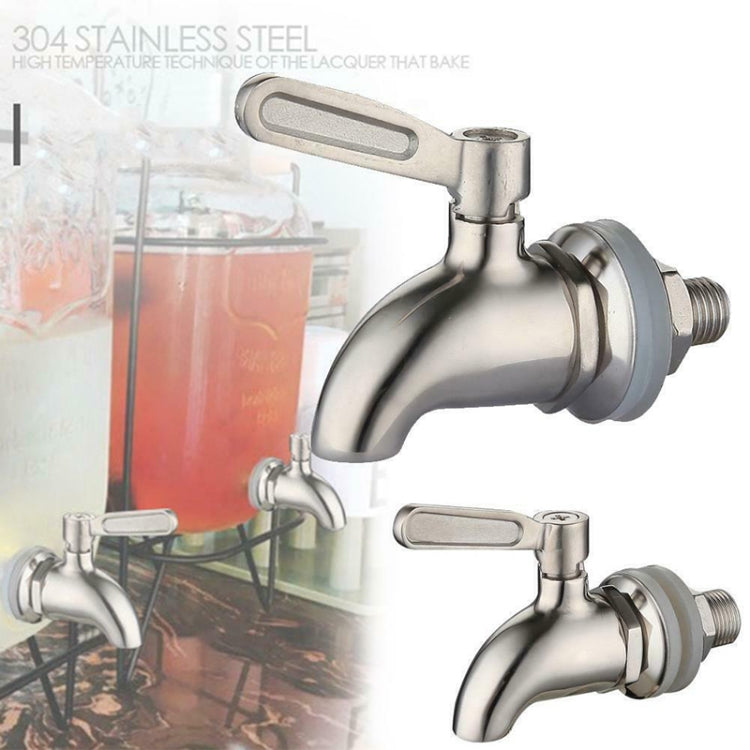 Bình đựng nước uống, vòi rượu thùng, vòi inox cho cà phê nước ép, kích thước 12mm, 16mm
