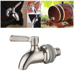 Bình đựng nước uống, vòi rượu thùng, vòi inox cho cà phê nước ép, kích thước 12mm, 16mm