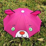 Ô Dù Trẻ Em Hoạt Hình Dễ Thương, Tay Cầm Dài Sáng Tạo Hình Động Vật