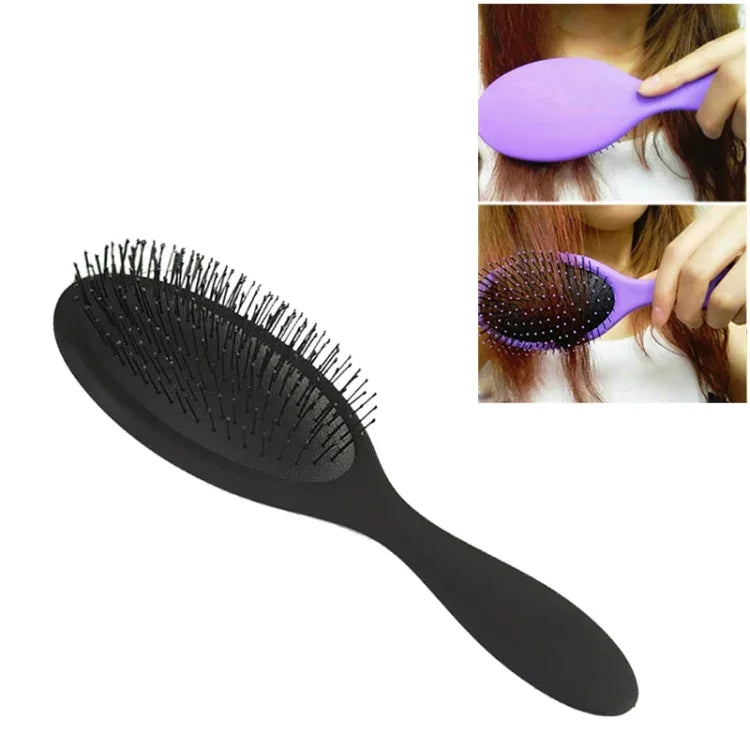 Bàn chải tóc mềm cho nữ lược tạo kiểu tóc salon lược massage da đầu ướt và khô