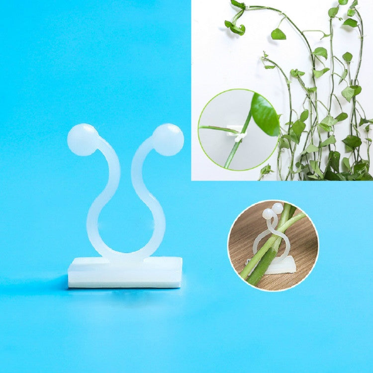 10 Cái Móc Dán Tường Leo Dây Leo Lulu, 10 Cái Nhỏ (Trắng), 10 Cái Trung Bình (Trắng), 10 Cái Lớn (Trắng)