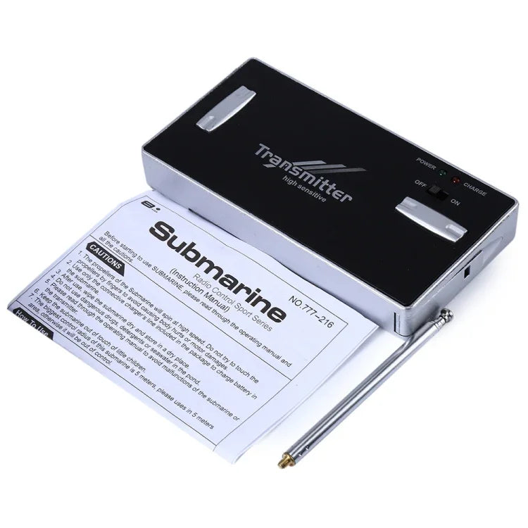 Tàu ngầm điều khiển từ xa mini 6 kênh có thể sạc lại