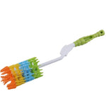 Bàn chải silicone vệ sinh bình sữa, núm vú giả, ống, cốc, bàn chải silicone