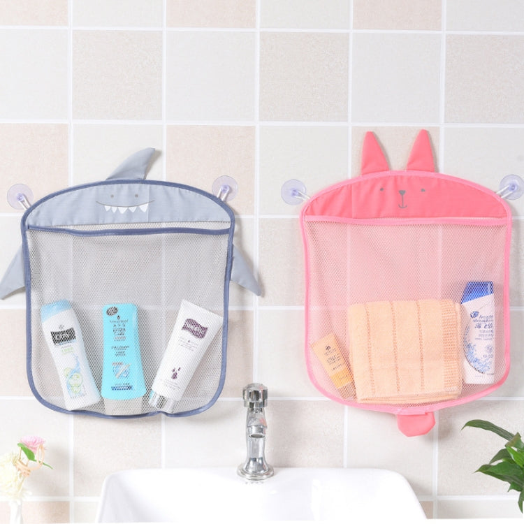 Túi lưới đan treo tường hoạt hình đựng đồ nhà bếp và phòng tắm, túi lưới đựng đồ chơi tắm cho bé, tổ chức dầu gội