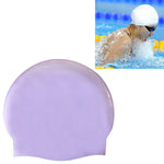 Mũ bơi chuyên nghiệp bằng silicone nguyên chất bóng liền mạch đàn hồi cao, Bóng liền mạch (Xanh dương), Bóng liền mạch (Trắng), Bóng liền mạch (Đỏ), Bóng liền mạch (Tím), Bóng liền mạch (Vàng)