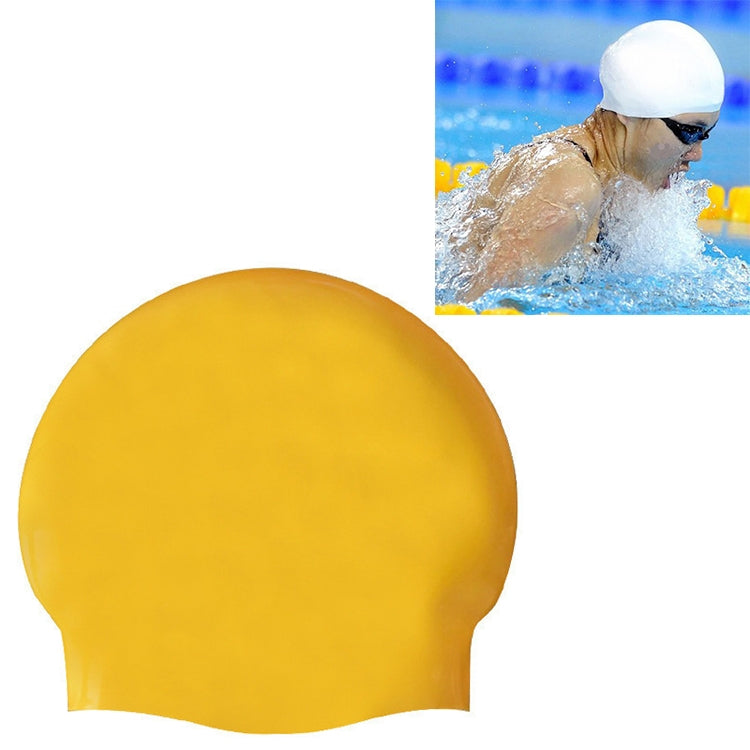 Mũ bơi chuyên nghiệp bằng silicone nguyên chất bóng liền mạch đàn hồi cao, Bóng liền mạch (Xanh dương), Bóng liền mạch (Trắng), Bóng liền mạch (Đỏ), Bóng liền mạch (Tím), Bóng liền mạch (Vàng)
