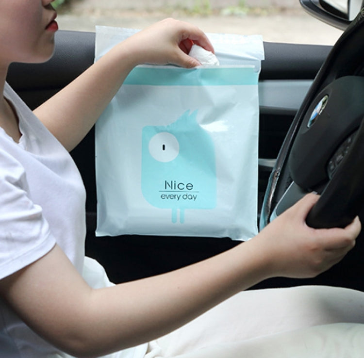 15 túi rác ô tô sáng tạo dễ thương dạng dán dùng để vệ sinh nội thất xe
