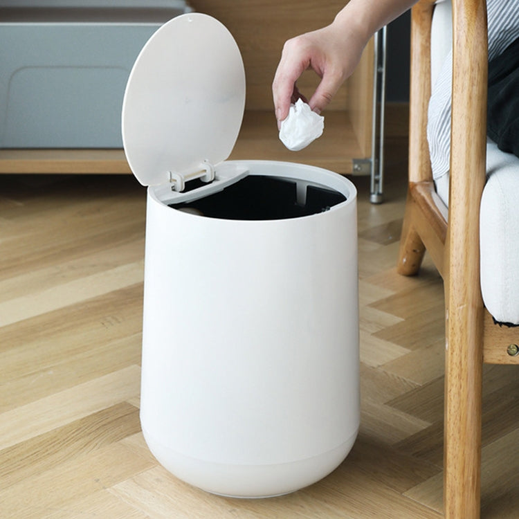 Xô đựng rác gia đình bằng nhựa có nắp lò xo kiểu đẩy