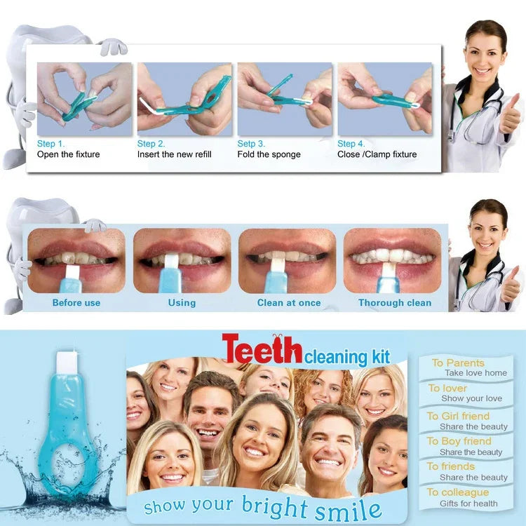 Bộ làm trắng răng nano chuyên nghiệp và làm sạch miệng