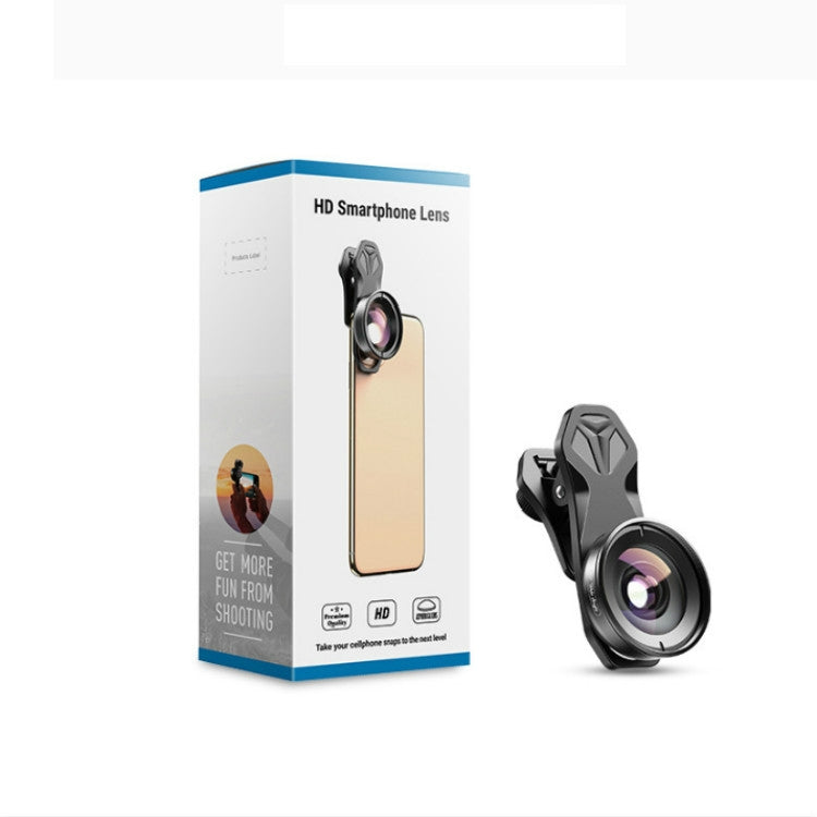Ống kính mắt cá chuyên nghiệp HD ngoài cho điện thoại di động APEXEL APL-HB195 195 độ, Ống kính mắt cá 195 độ
