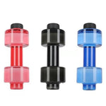 2 cái bình thể hình 550ML hình tạ, bình thể thao nhựa cá tính