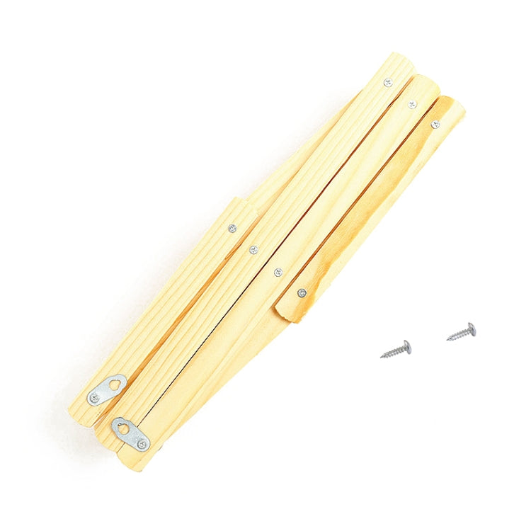 Giá treo tường gỗ đặc có thể kéo ra gấp gọn để treo áo và phơi đồ, giá treo áo phơi đồ