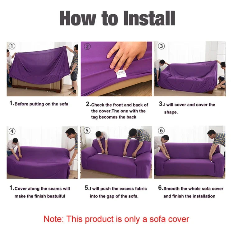 Bộ áo ghế sofa đa năng Bao phủ toàn bộ sofa Thêm một chiếc vỏ gối, Ghế đơn (90-140cm), Ghế đôi (145-185cm), Ghế ba (190-230cm), Ghế bốn (235-300cm)