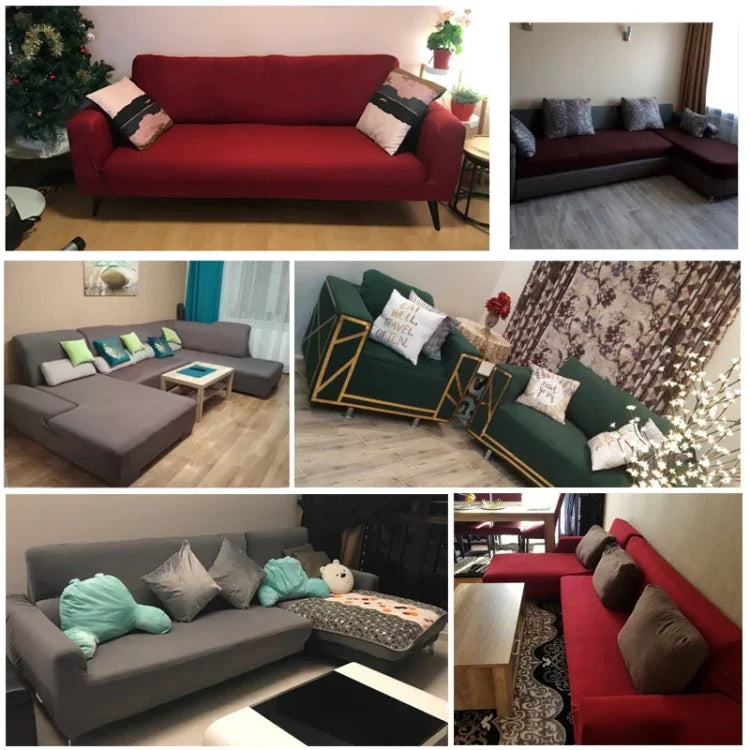 Bộ áo ghế sofa đa năng Bao phủ toàn bộ sofa Thêm một chiếc vỏ gối, Ghế đơn (90-140cm), Ghế đôi (145-185cm), Ghế ba (190-230cm), Ghế bốn (235-300cm)