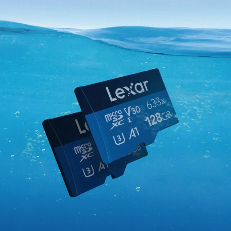 Thẻ nhớ điện thoại di động Lexar 633x 128GB tốc độ cao dành riêng cho ghi hình xe TF, 128GB