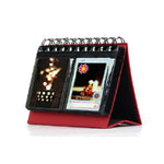 Album ảnh mini để bàn kiểu lịch, kẹp tên thương hiệu, 3 inch, 68 ảnh