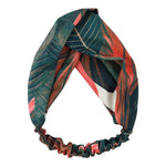 Băng đô phong cách Bohemian mùa hè cho nữ khăn turban nút chéo cổ điển
