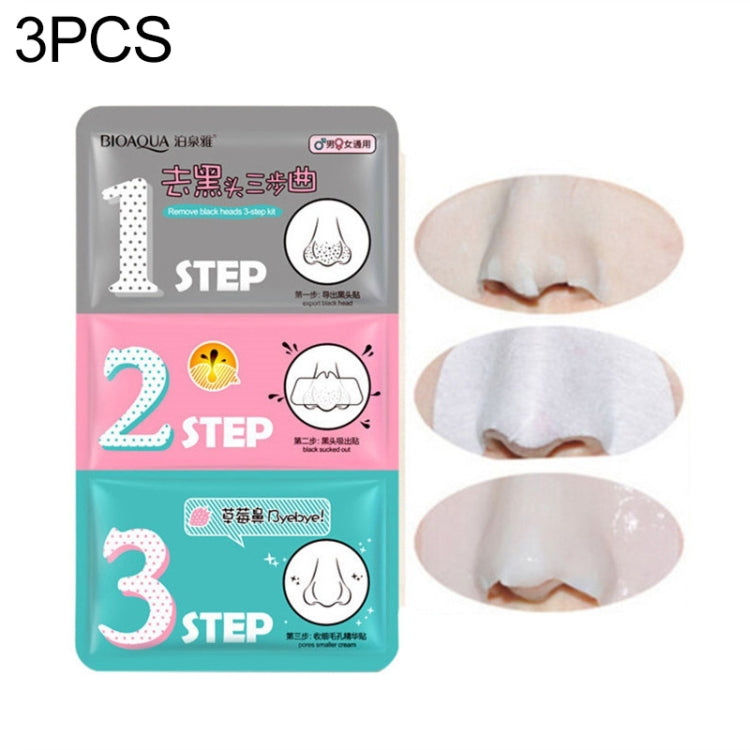 3 Cái Mặt Nạ Mũi Lông Heo Làm Đẹp Loại Bỏ Mụn Đầu Đen Bộ 3 Bước Làm Sạch Mụn Đầu Đen, Xanh, Đỏ