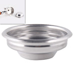 Máy pha cà phê bán tự động bát bột thép không gỉ, đầu pha, bộ lọc không đáy, tay cầm bộ lọc, cỡ 58mm dùng cho một cốc, đa dụng