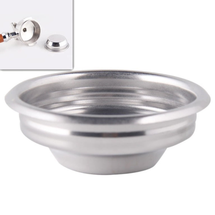 Máy pha cà phê bán tự động bát bột thép không gỉ, đầu pha, bộ lọc không đáy, tay cầm bộ lọc, cỡ 58mm dùng cho một cốc, đa dụng