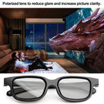Kính phân cực đặc biệt cho phim 3D, kính 3D nổi không nhấp nháy, 1 chiếc