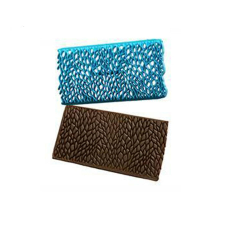 2 cái khuôn làm bánh fondant hình trái tim, họa tiết kim cương, kẻ sọc, khuôn in dấu Quyi cầu vượt