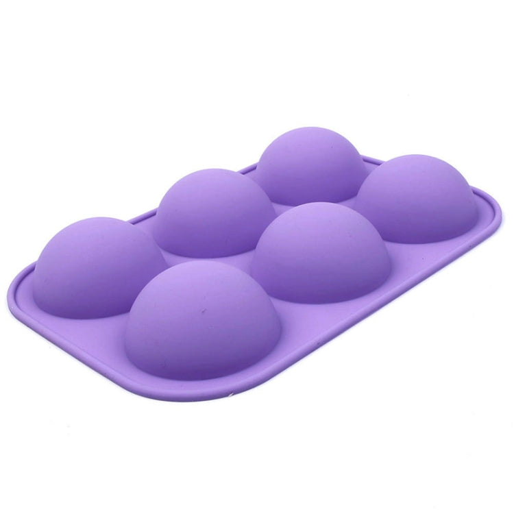 2 cái khuôn bánh silicone hình bán nguyệt nhỏ đều 6 phần, khuôn thạch nến thơm, hình bán nguyệt nhỏ