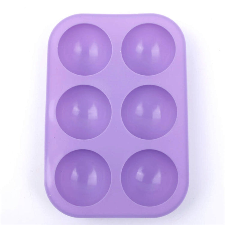 2 cái khuôn bánh silicone hình bán nguyệt nhỏ đều 6 phần, khuôn thạch nến thơm, hình bán nguyệt nhỏ