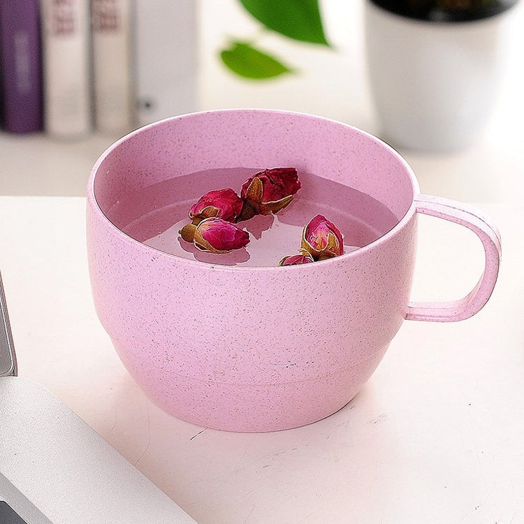 Cốc cà phê cỏ lúa mì cốc trà sữa dùng cho bữa sáng