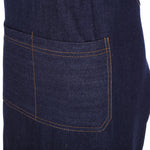 Tạp dề denim có thể điều chỉnh dây đeo cổ
