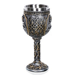 Cốc bia cà phê đầu lâu Viking 3D, cốc đầu lâu, cốc bia rượu trang trí bằng thép không gỉ cho nam, cốc chén