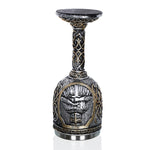 Cốc bia cà phê đầu lâu Viking 3D, cốc đầu lâu, cốc bia rượu trang trí bằng thép không gỉ cho nam, cốc chén