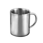 Cốc cà phê thép không gỉ hai lớp, cốc giữ nhiệt di động, cốc du lịch, cốc cà phê, cốc sữa trà, cốc bia, cốc nước văn phòng đôi, dung tích 220ML, 300ML, 400ML