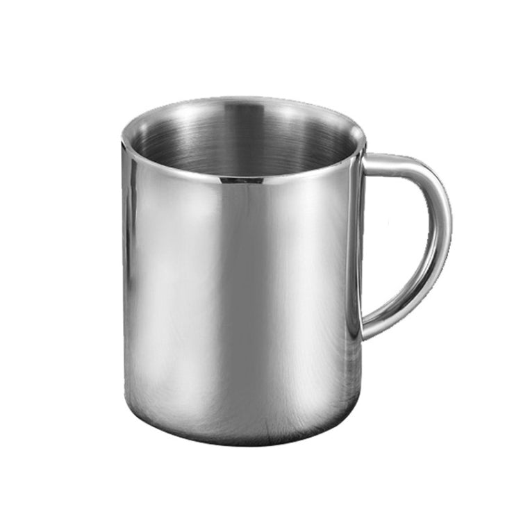 Cốc cà phê thép không gỉ hai lớp, cốc giữ nhiệt di động, cốc du lịch, cốc cà phê, cốc sữa trà, cốc bia, cốc nước văn phòng đôi, dung tích 220ML, 300ML, 400ML