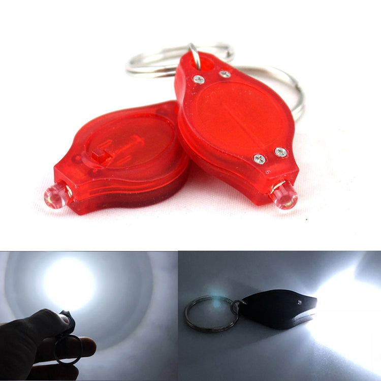 2 chiếc đèn pin móc khóa mini bỏ túi LED siêu sáng đèn bóp đèn vòng chìa khóa khẩn cấp ngoài trời đèn pin