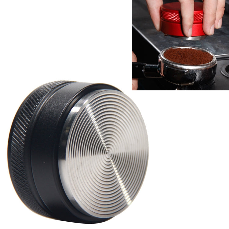 Dụng cụ nén bột cà phê Macaron bằng thép không gỉ, phẳng, ba múi, có ren