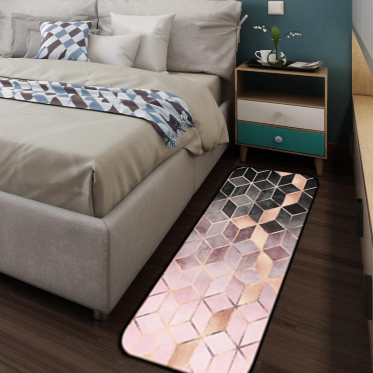 Thảm trang trí cửa phòng ngủ họa tiết hình học, các kích thước 40x60cm, 45x75cm, 60x90cm, 40x120cm, 80x120cm, 80x160cm, 100x160cm, 150x200cm, 160x230cm