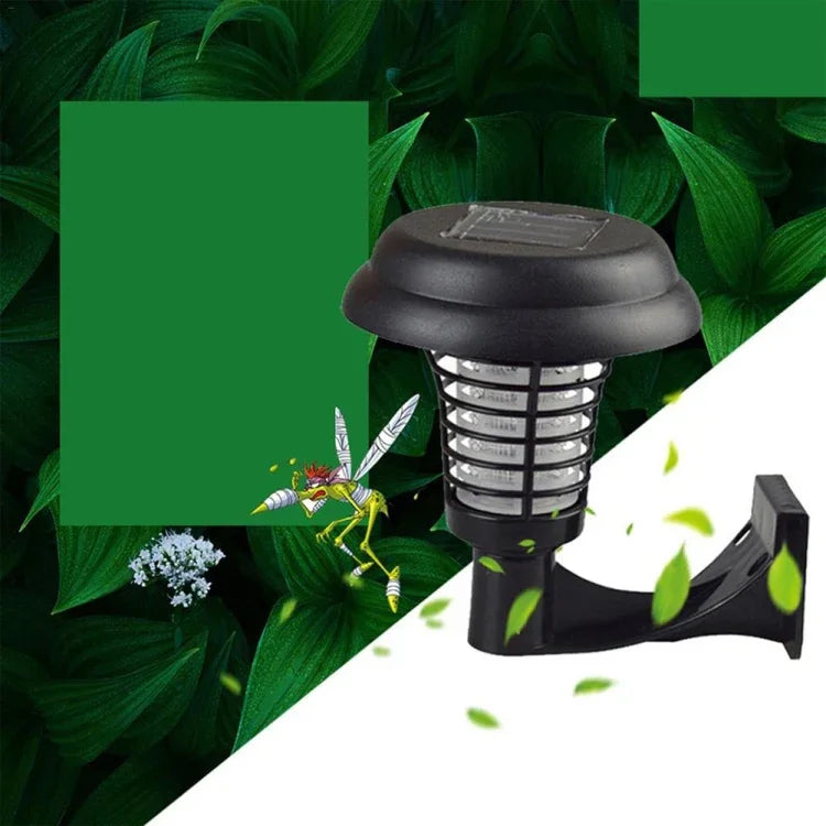 Đèn diệt muỗi năng lượng mặt trời gắn tường