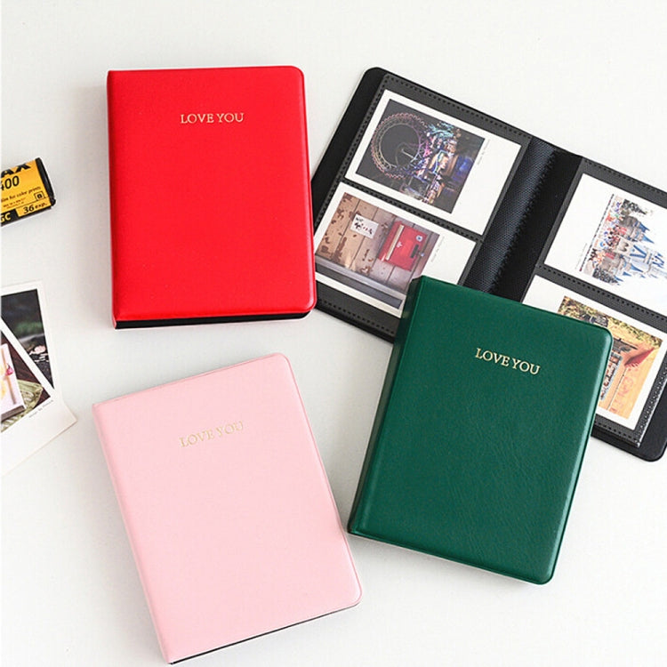 Album ảnh mini tiêu chuẩn bìa chữ LOVEYOU, 3 inch 64 trang, 5 inch 32 trang
