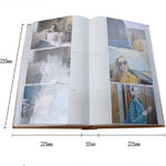 Album ảnh 4R 6 inch 300 tấm 50 trang bằng vải nỉ, quà Giáng Sinh sáng tạo, album lưu trữ bưu thiếp