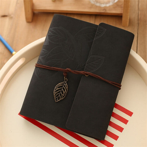 Album ảnh giấy kraft cổ điển vintage bọc da PU