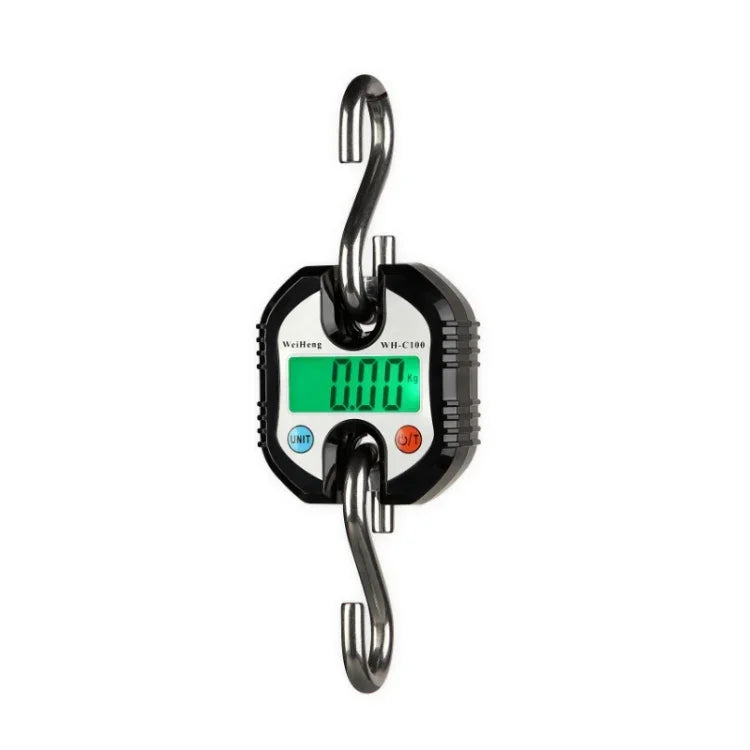 Cân móc điện tử mini di động chịu tải nặng 150kg, màu giao ngẫu nhiên, 150kg x 100g