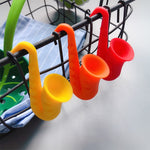 Nắp nồi silicone hình kèn saxophone, thiết bị chống tràn nâng cao, giao màu ngẫu nhiên, hình kèn